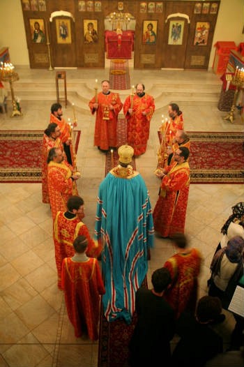 Liturgy during the conference.